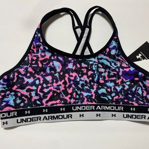 Under Armour- Girls Sports Bra, Size YLG, NWT